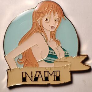 One Piece Blind Box Nami Enamel Pin Official Collectible Lapel Badge Figure
